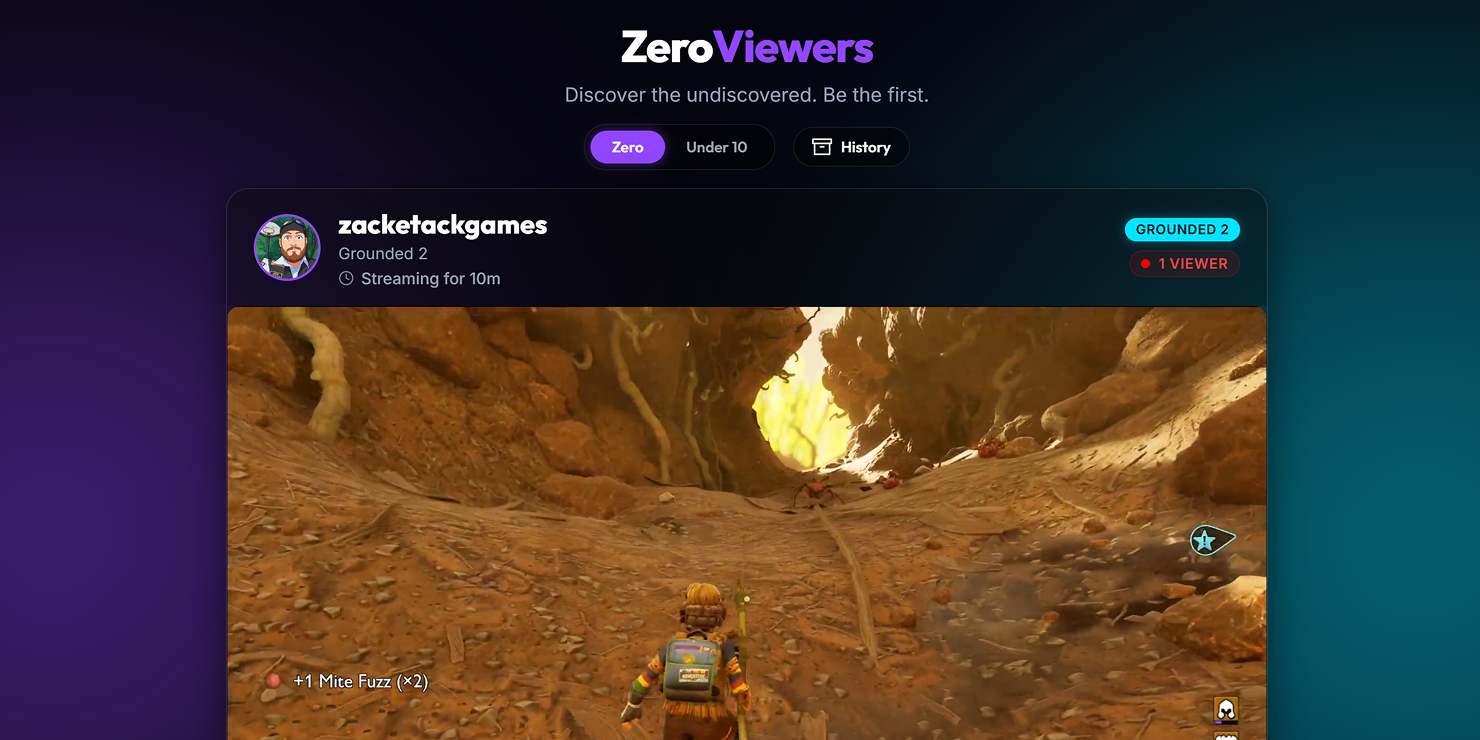 Zero Viewers Thumbnail